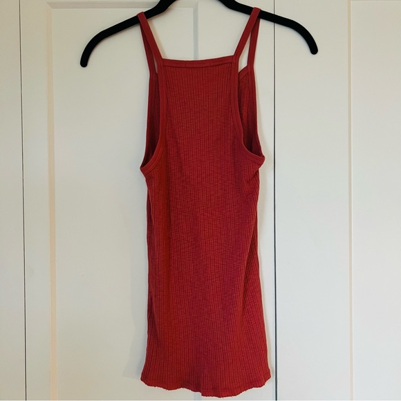 Sundry Bundle of 3 Strappy Tank Tops in Coral, Adobe, and Tan/White Size XS (0) - Picture 16 of 16